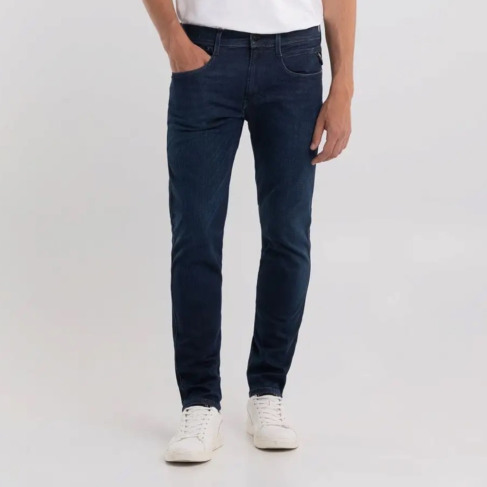 Replay Jeans Men’s 29 Slim Fit Anbass Denim Button Fly Jeans M 914.000.661 804